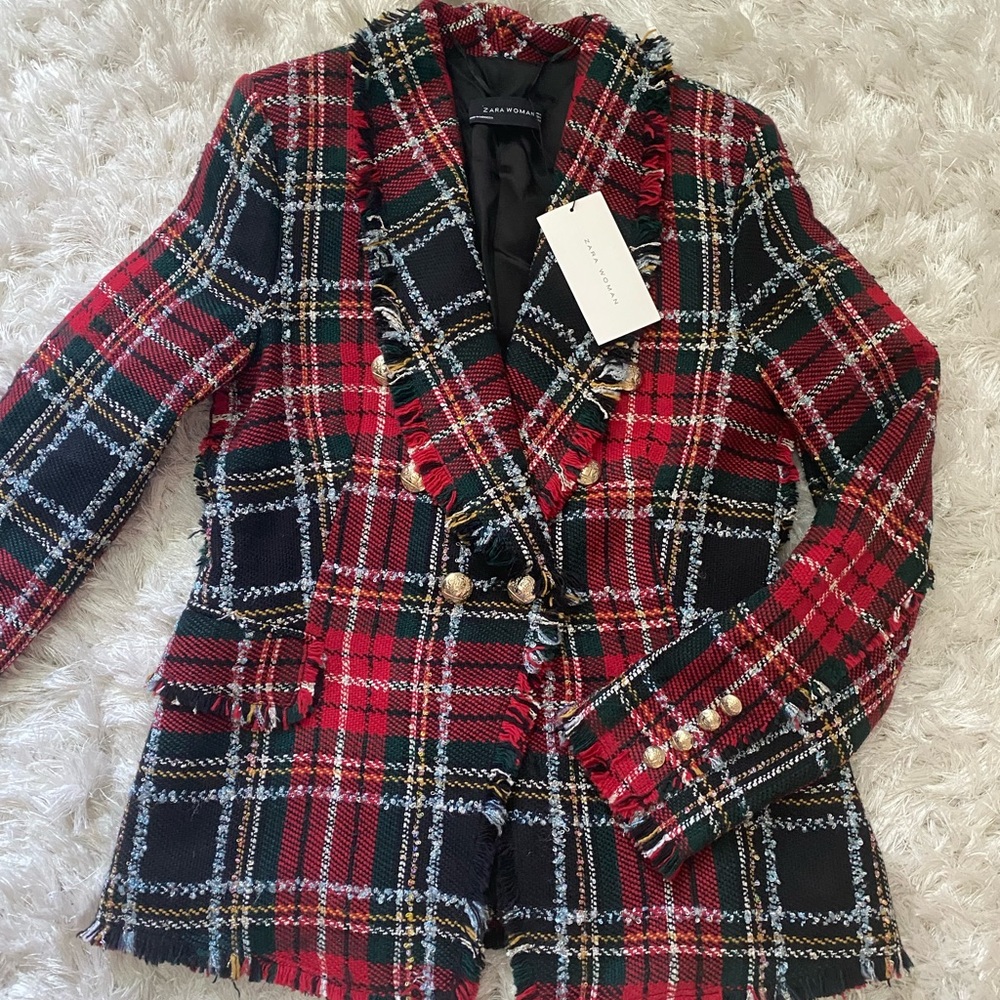 Zara Tweed Blazer